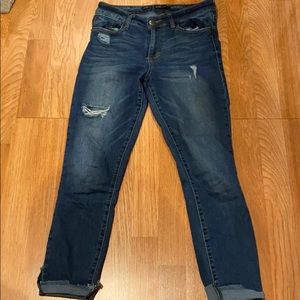 Ellie High Rise Ankle Jeans